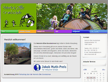 Tablet Screenshot of heinrich-zille-grundschule.de